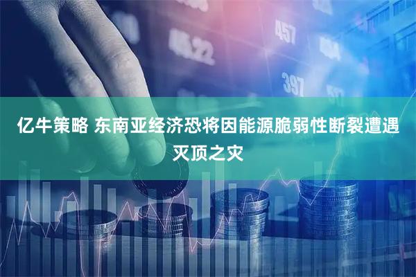 亿牛策略 东南亚经济恐将因能源脆弱性断裂遭遇灭顶之灾